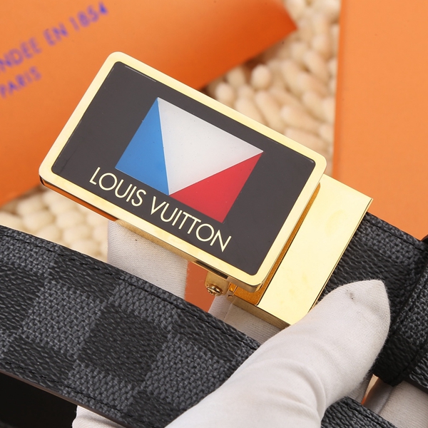 激安ルイヴィトンベルト角部分ディテール